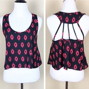 ‼️CLEARANCE‼️ Poetry Strappy Back Sleeveless Crop Top